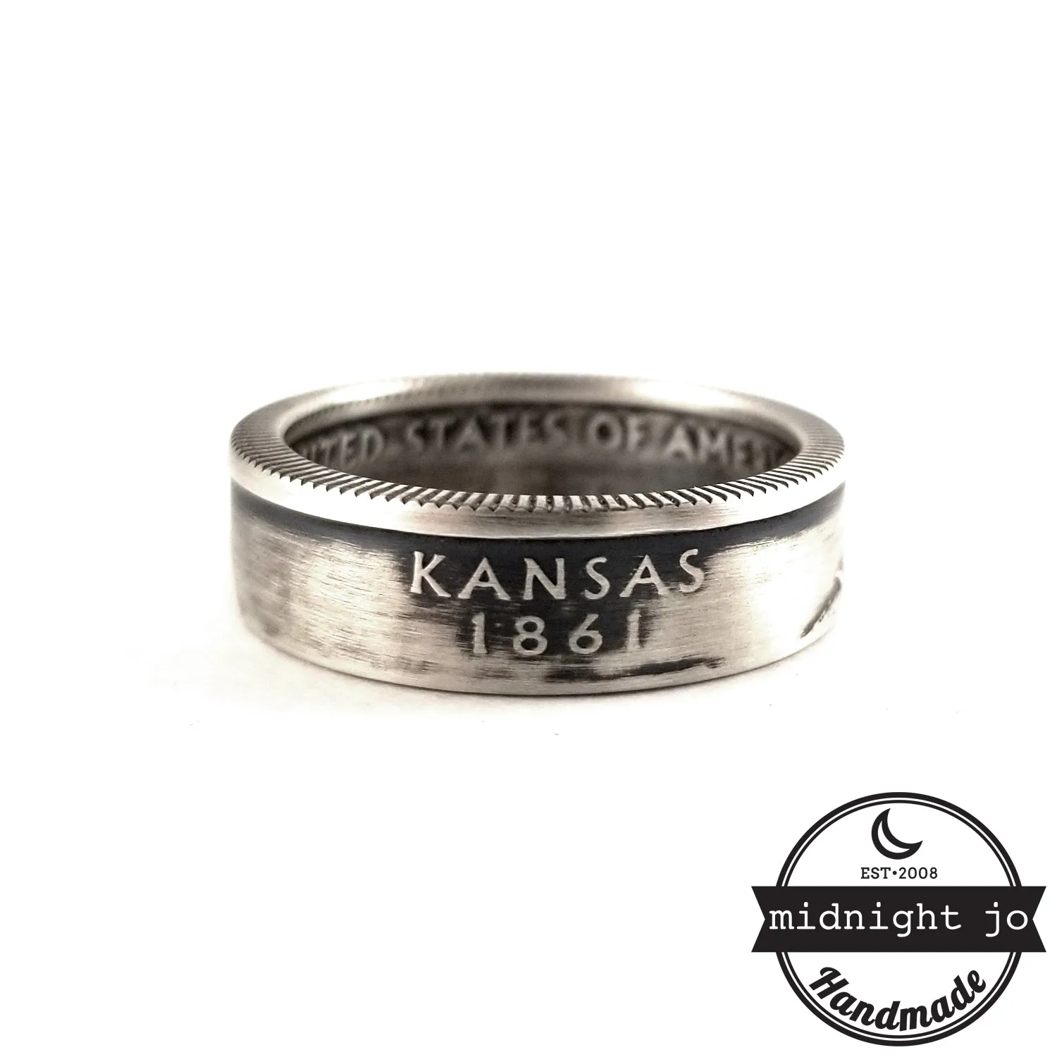 90% Silver Kansas Quarter Ring
