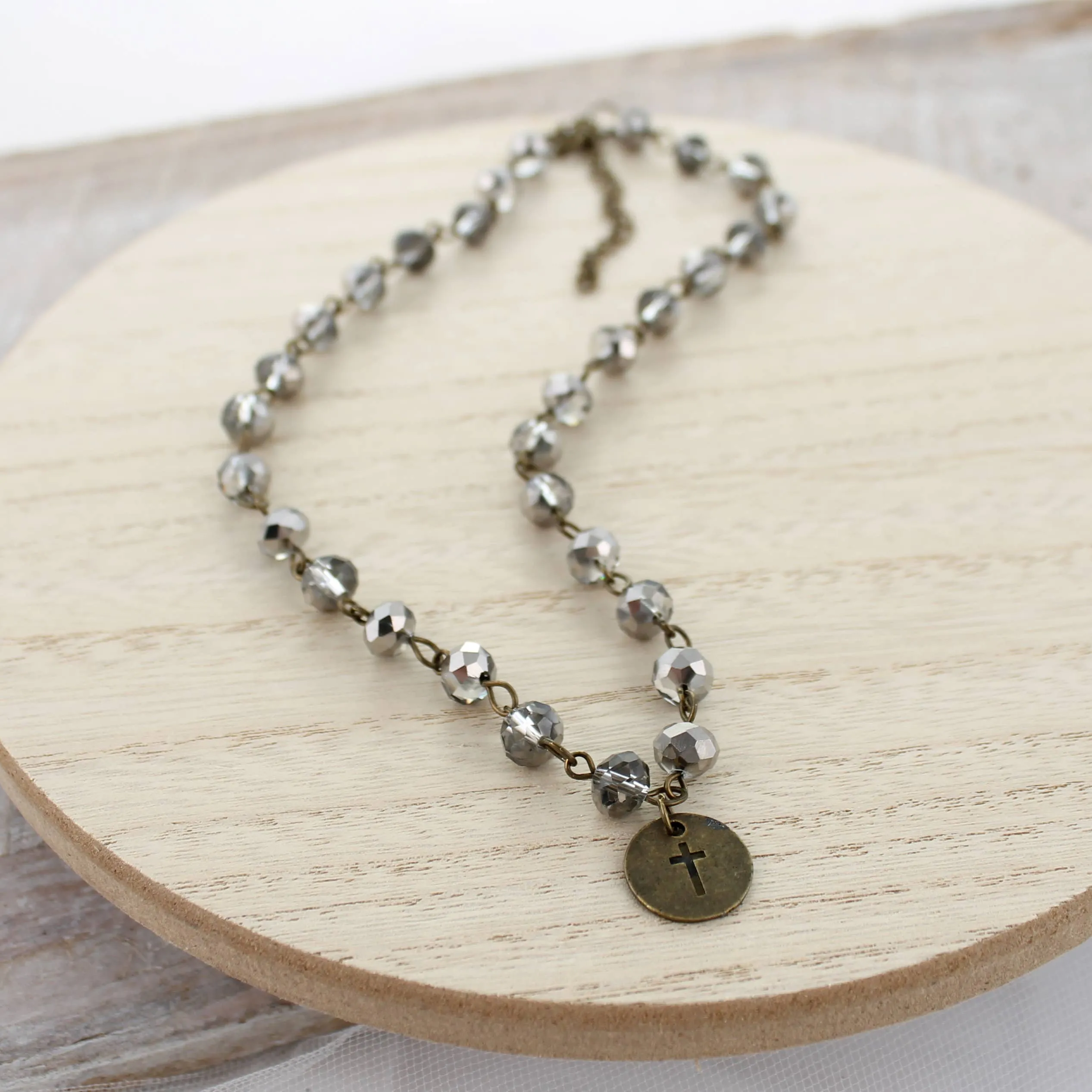 Crystal & Cross Jewelry