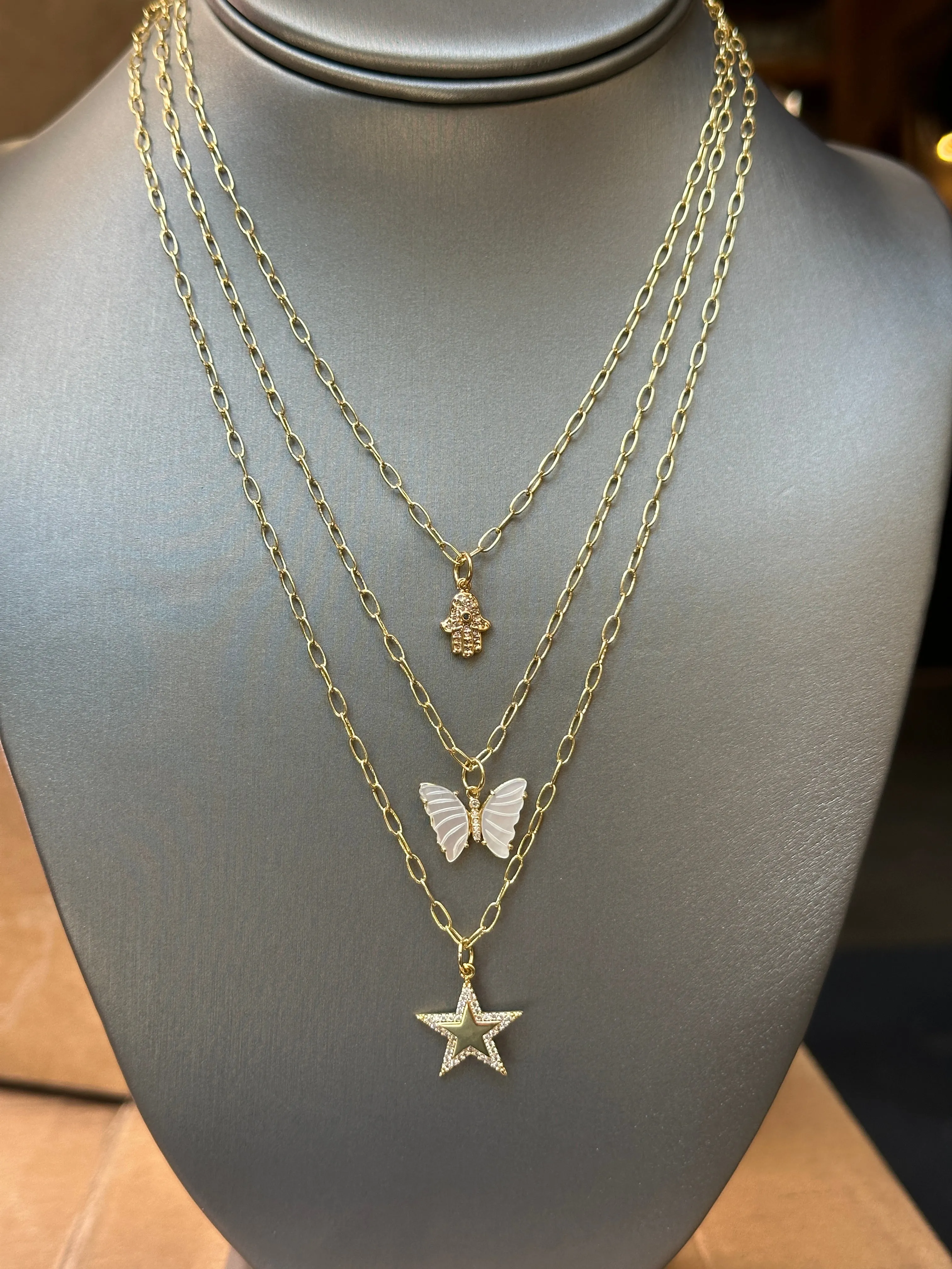 Dainty Charm Necklaces