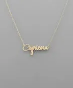 Horoscope Necklace