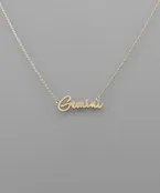 Horoscope Necklace