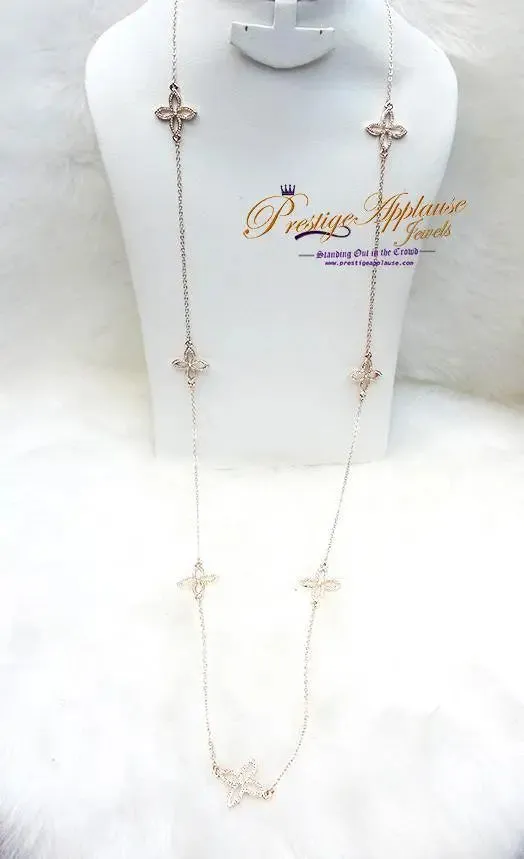 Prestigeapplause ROSE GOLD LONG NECKLACE - ROSE GOLD
