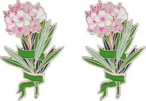 SHIDOW Flower Brooches Pin for Women Flower Lapel Pins Set Enamel Brooch Pins for Dresses Sweaters Bags Graduation Jewelry Gift For Women Girls Party Daily jewelry