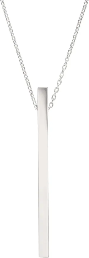 Silpada 'Minimalist' Vertical Bar Pendant in Sterling Silver
