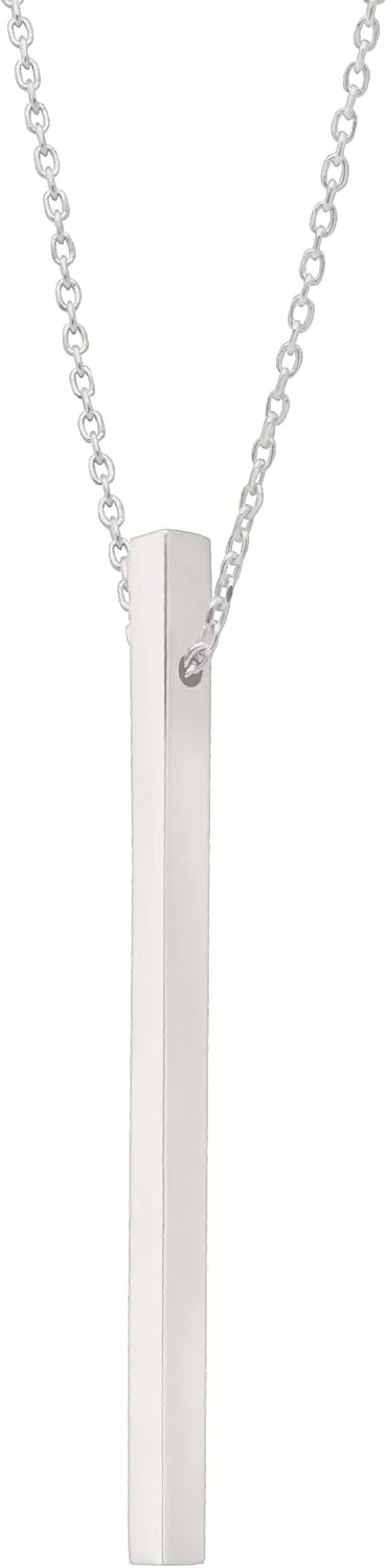 Silpada 'Minimalist' Vertical Bar Pendant in Sterling Silver